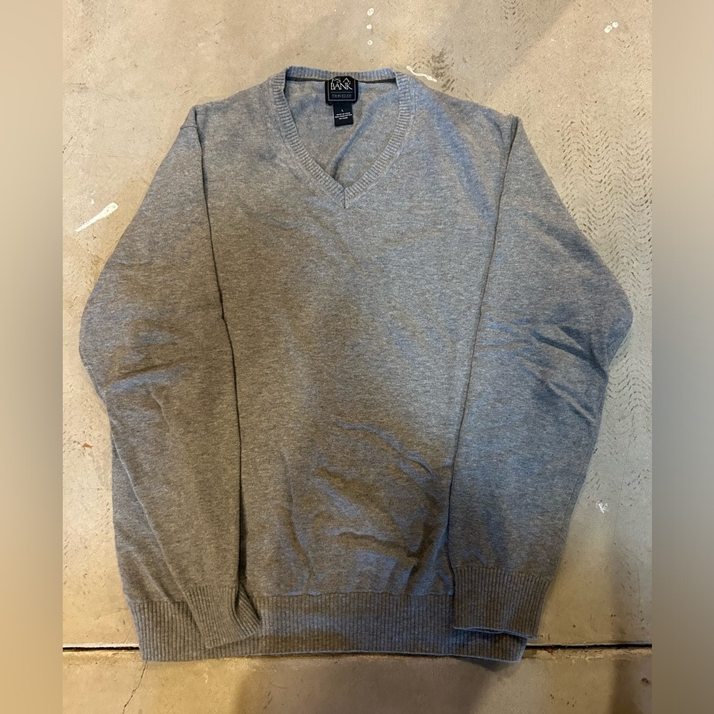 BOGO Jos. A. Bank Pima Cotton V-Neck Sweater